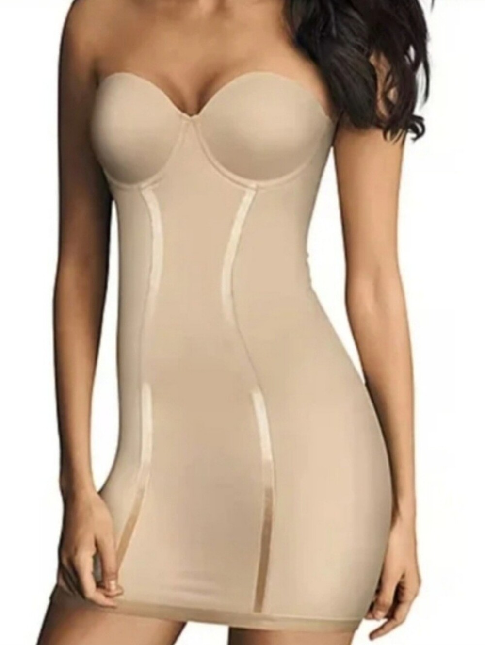 NWT Maidenform Nude Shapewear for use with dresses and skirts,Ultra Firm.